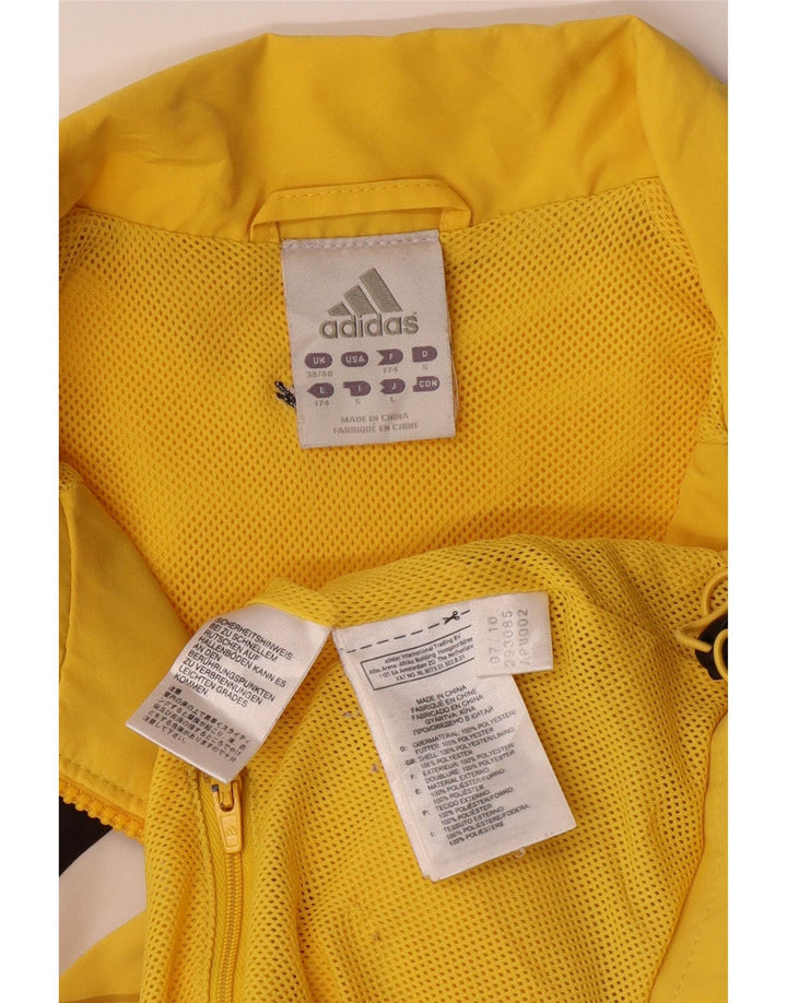 Мужская спортивная куртка ADIDAS UK 38/40 Medium Yellow Colourblock