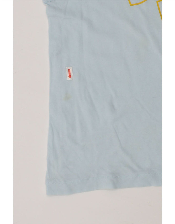 NIKE Boys Graphic Vest Top 6-7 Years Large Blue Cotton Vintage Nike and Second-Hand Nike from Messina Hembry 