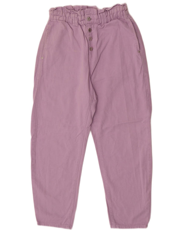 Женские зауженные джинсы Zara EU 40 Medium W30 L26 Фиолетовый хлопок