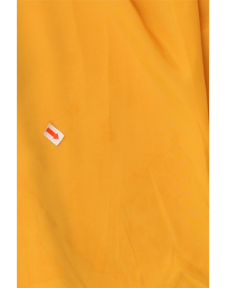 CLASSIC Womens Long Sleeve Shirt Dress US 12 Large Yellow Polyester Vintage CLASSIC and Second-Hand CLASSIC from Messina Hembry 