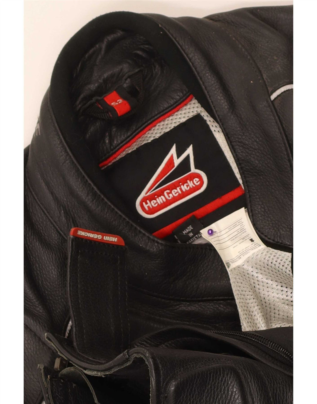 Женская кожаная косуха Hein Gericke EU 52, большая черная кожа