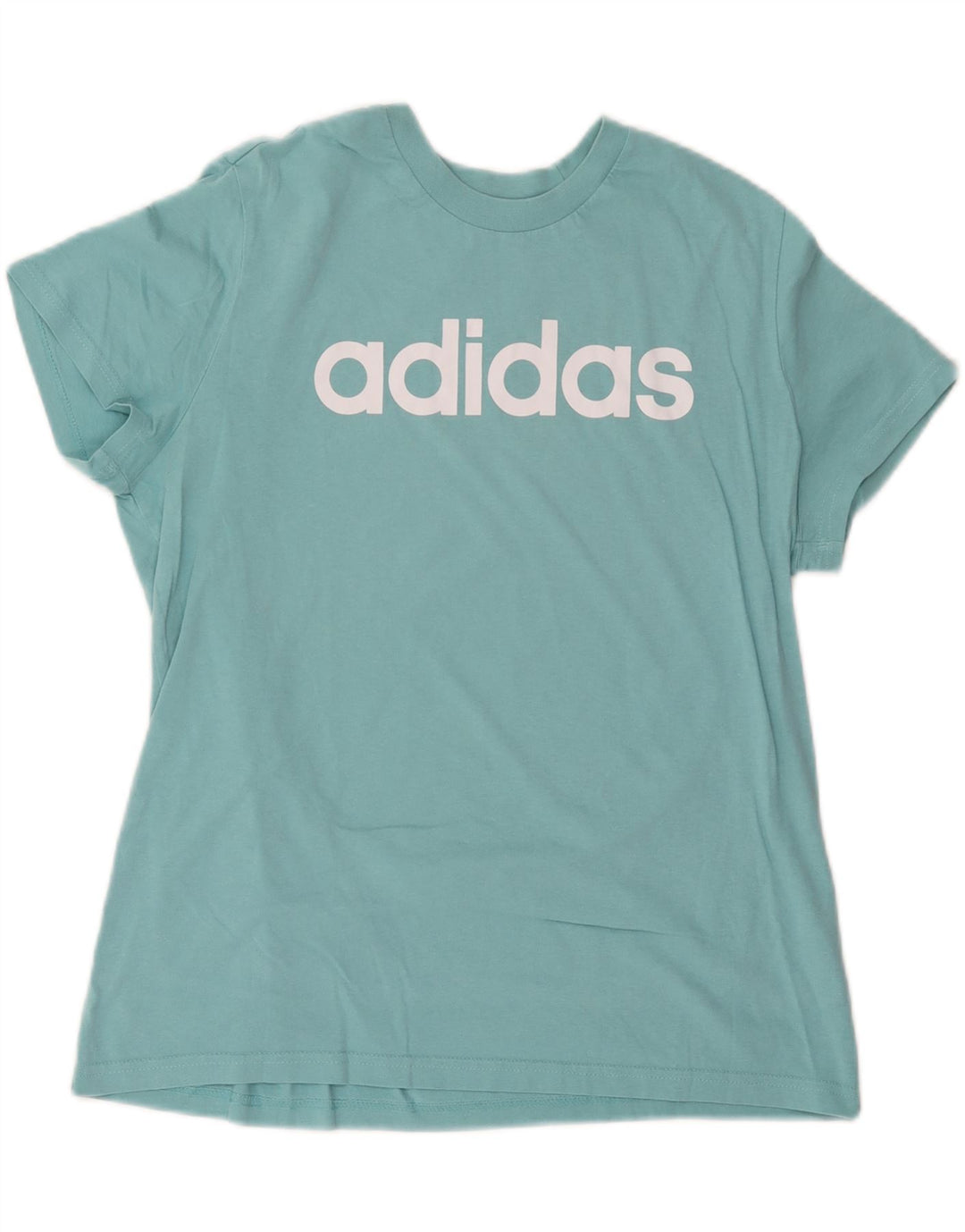 Женская футболка с рисунком ADIDAS Top UK 20/22 XL, синяя, хлопок