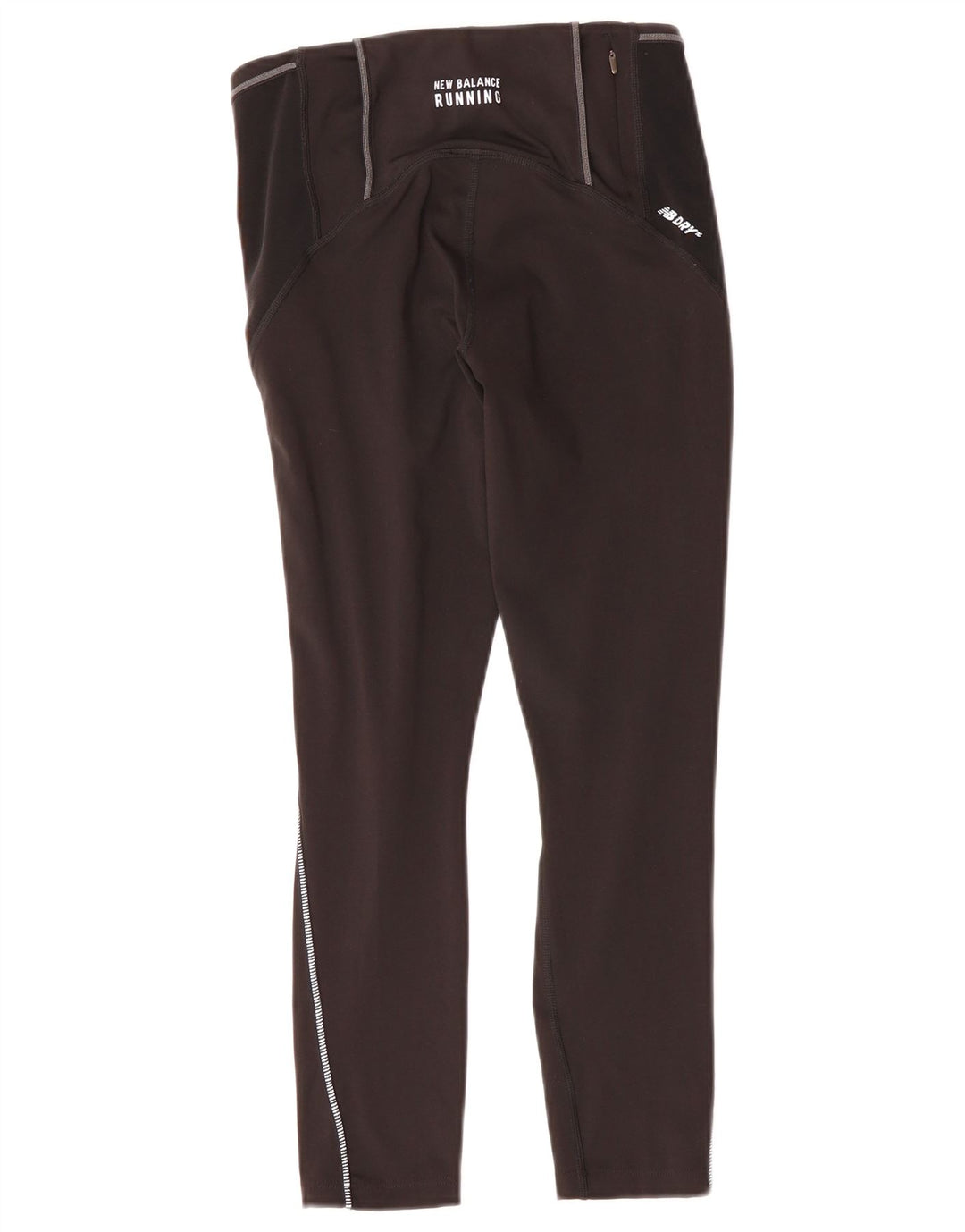 Женские укороченные леггинсы с рисунком NEW BALANCE UK 4 XS, черные