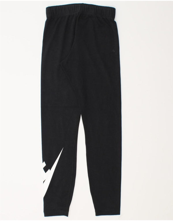 Женские леггинсы с рисунком Nike UK 6 XS, черный хлопок