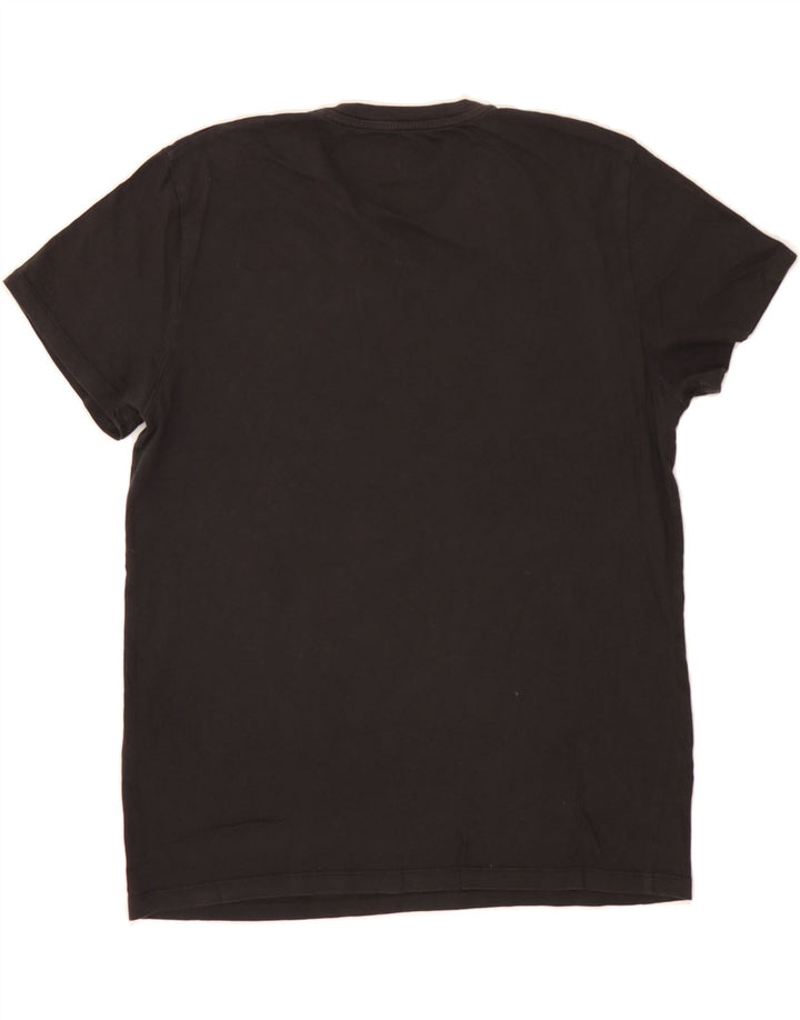 JACK & JONES Mens Core Graphic T-Shirt Top Large Black Cotton Vintage Jack & Jones and Second-Hand Jack & Jones from Messina Hembry 