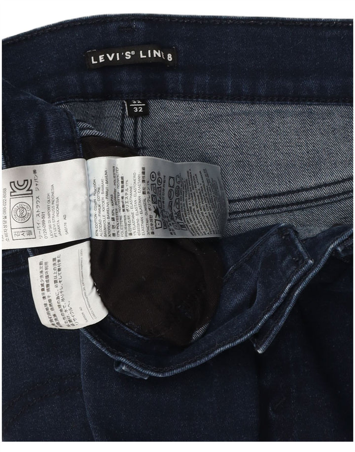 Женские узкие джинсы Levi's W32 L26, темно-синий, хлопок