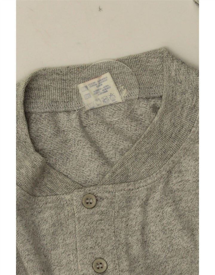 CHAMPION Мужская футболка Top XL Серый хлопок