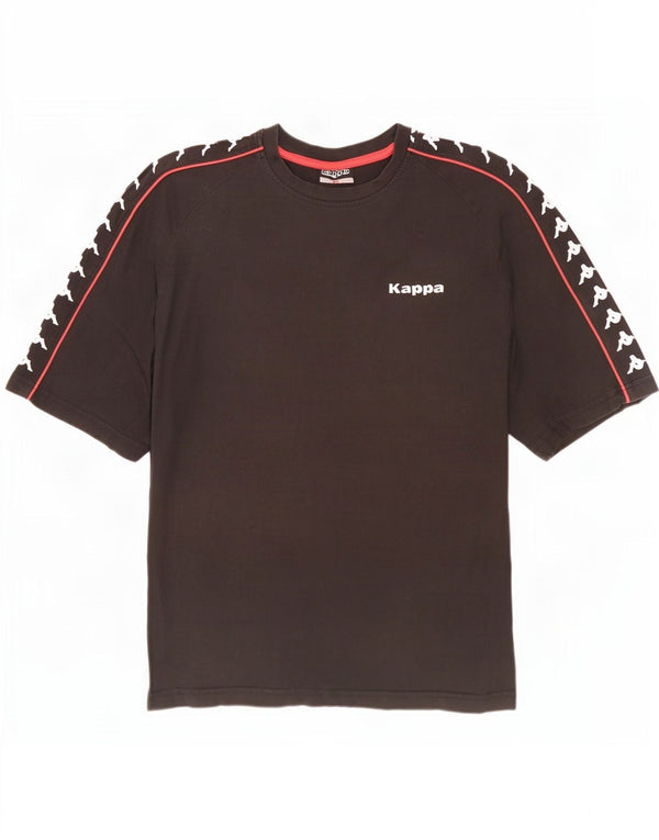 Мужская футболка с рисунком Kappa Top XL, черный хлопок