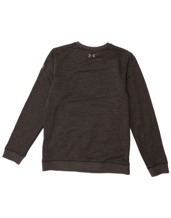 Свитшот Cold Gear для мальчиков UNDER ARMOR, джемпер, 13–14 лет, размер XL, серый