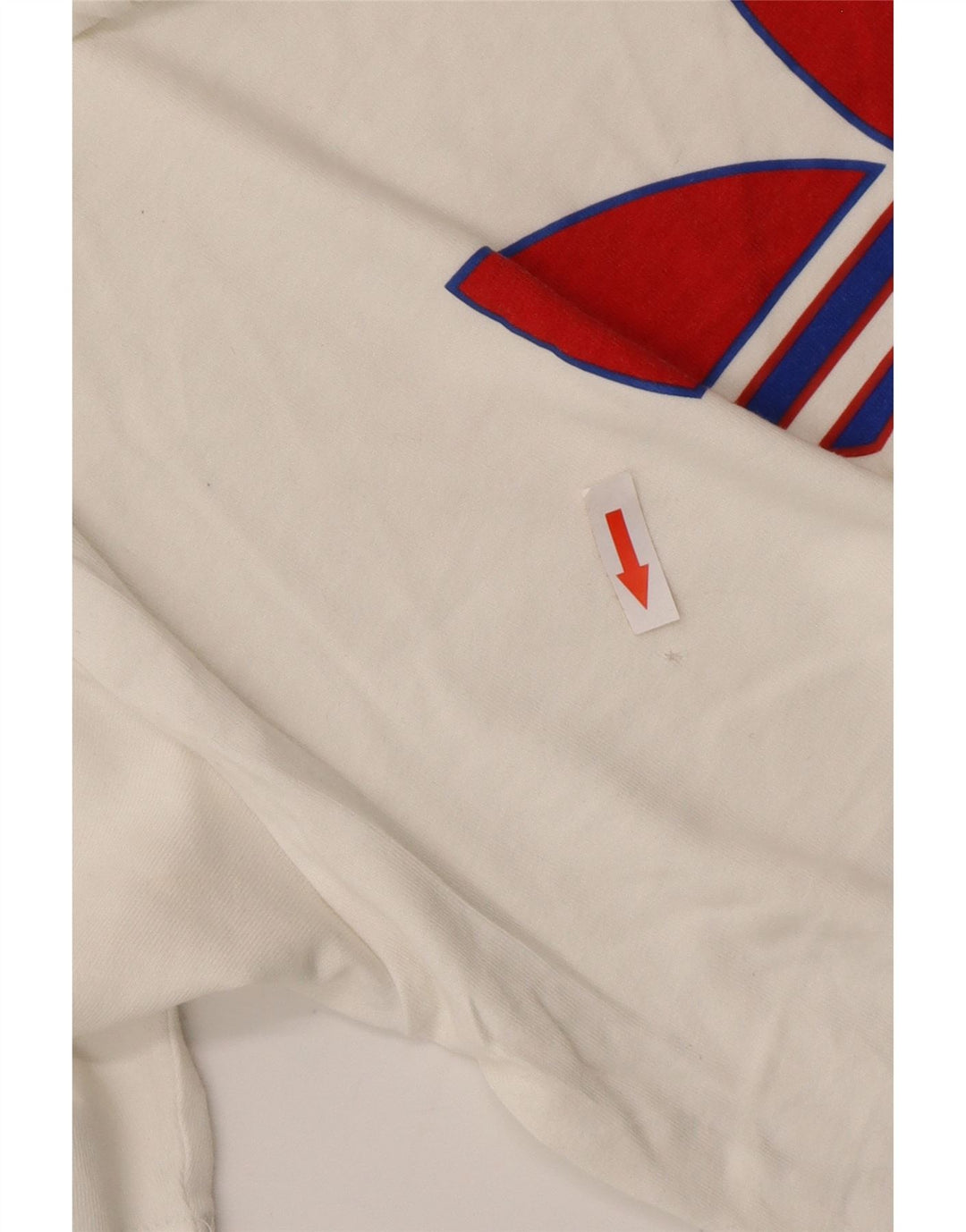 ADIDAS Мужская футболка с рисунком, маленький белый хлопок