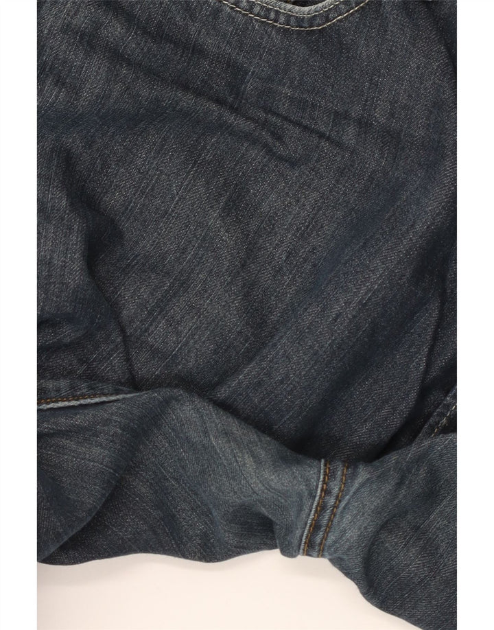 Мужские прямые джинсы LEVI'S 501 W40 L32 синие, хлопок