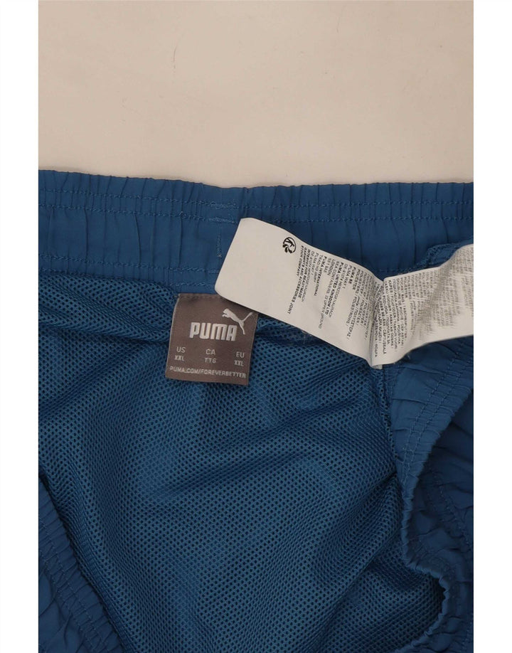 Мужские шорты для плавания Puma 2XL синие из полиэстера