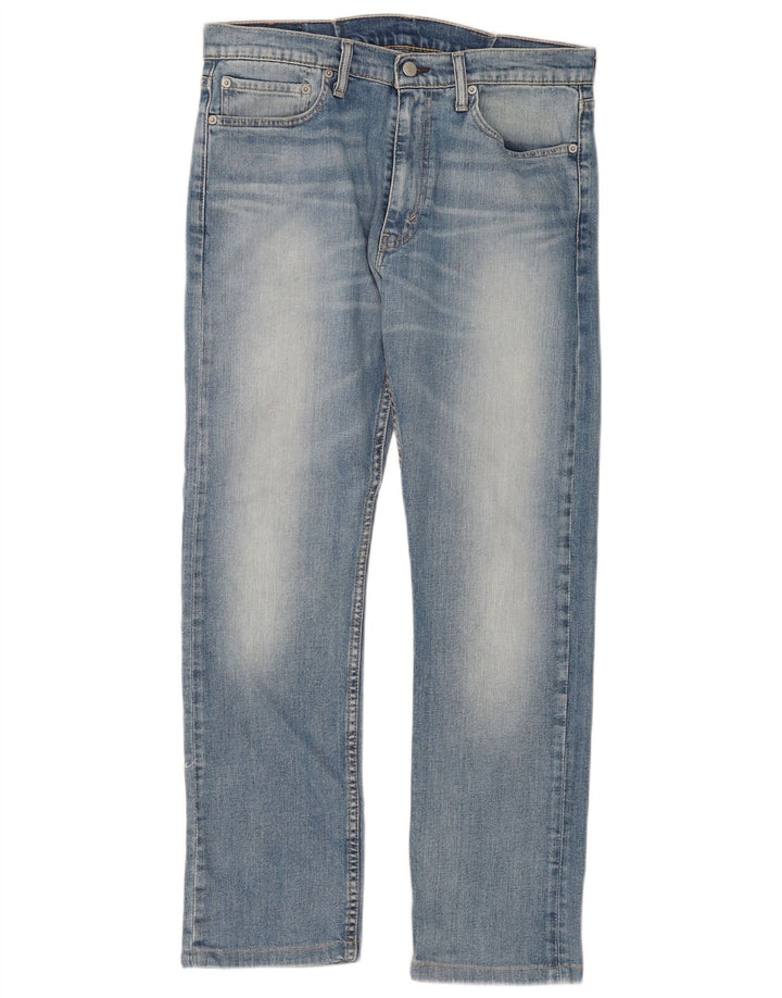 Мужские прямые джинсы Levi's 513 W34 L30 синие