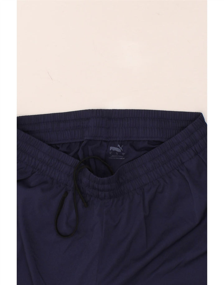 PUMA Mens Sport Shorts XL Navy Blue Polyester Vintage Puma and Second-Hand Puma from Messina Hembry 