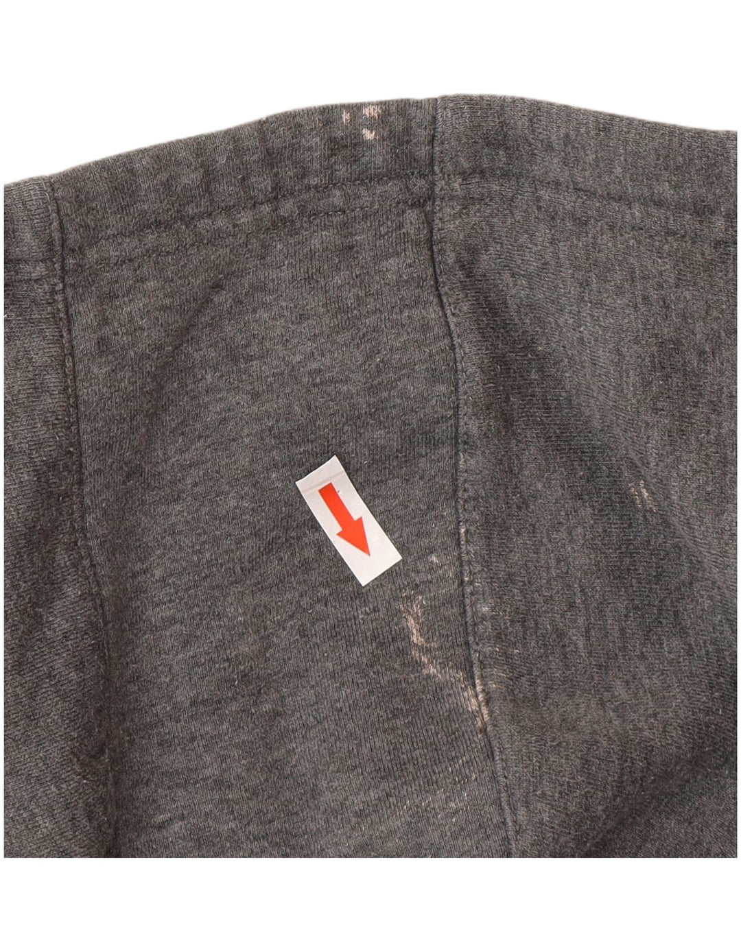 Мужской джемпер с капюшоном Adidas с рисунком, маленький серый, хлопковый