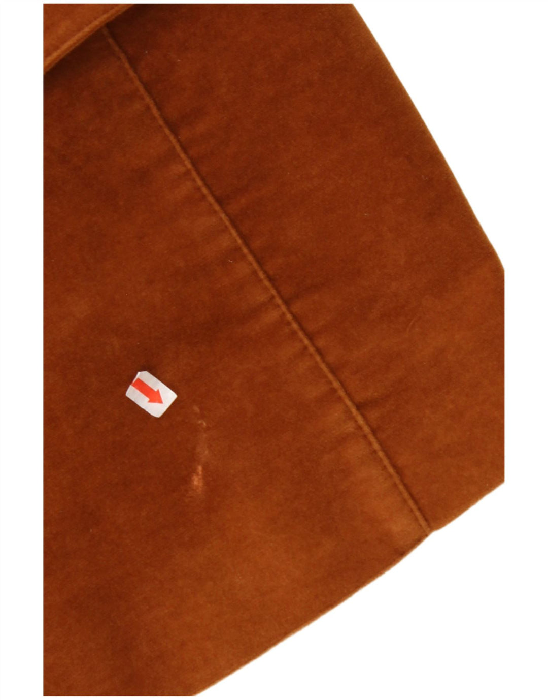 ВИНТАЖНЫЙ женский двубортный пиджак, Великобритания 16, большой коричневый хлопок