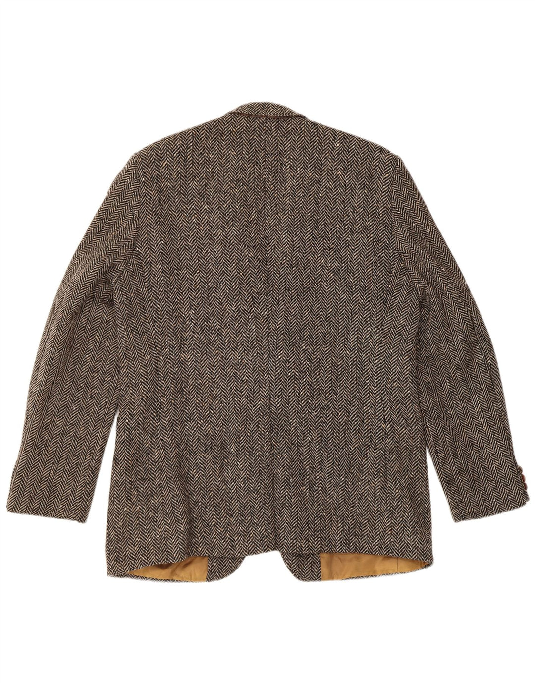 GERRARD MARLBORO Мужской твидовый пиджак Donegal UK 38 Средний Коричневый