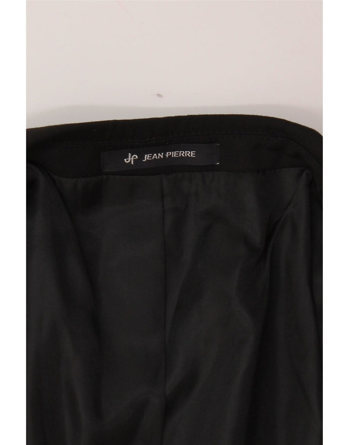 Мужской пиджак на 2 пуговицах JEAN PIERRE UK 36, маленький черный
