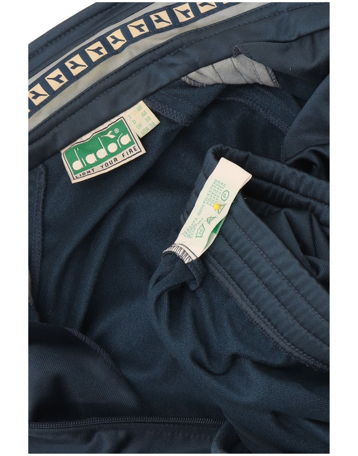 Мужской спортивный костюм Diadora с графическим рисунком UK 38, средний синий полиэстер