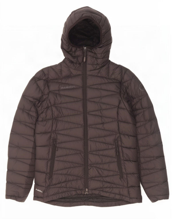 Женская стеганая куртка с капюшоном Mammut UK 16, большая черная