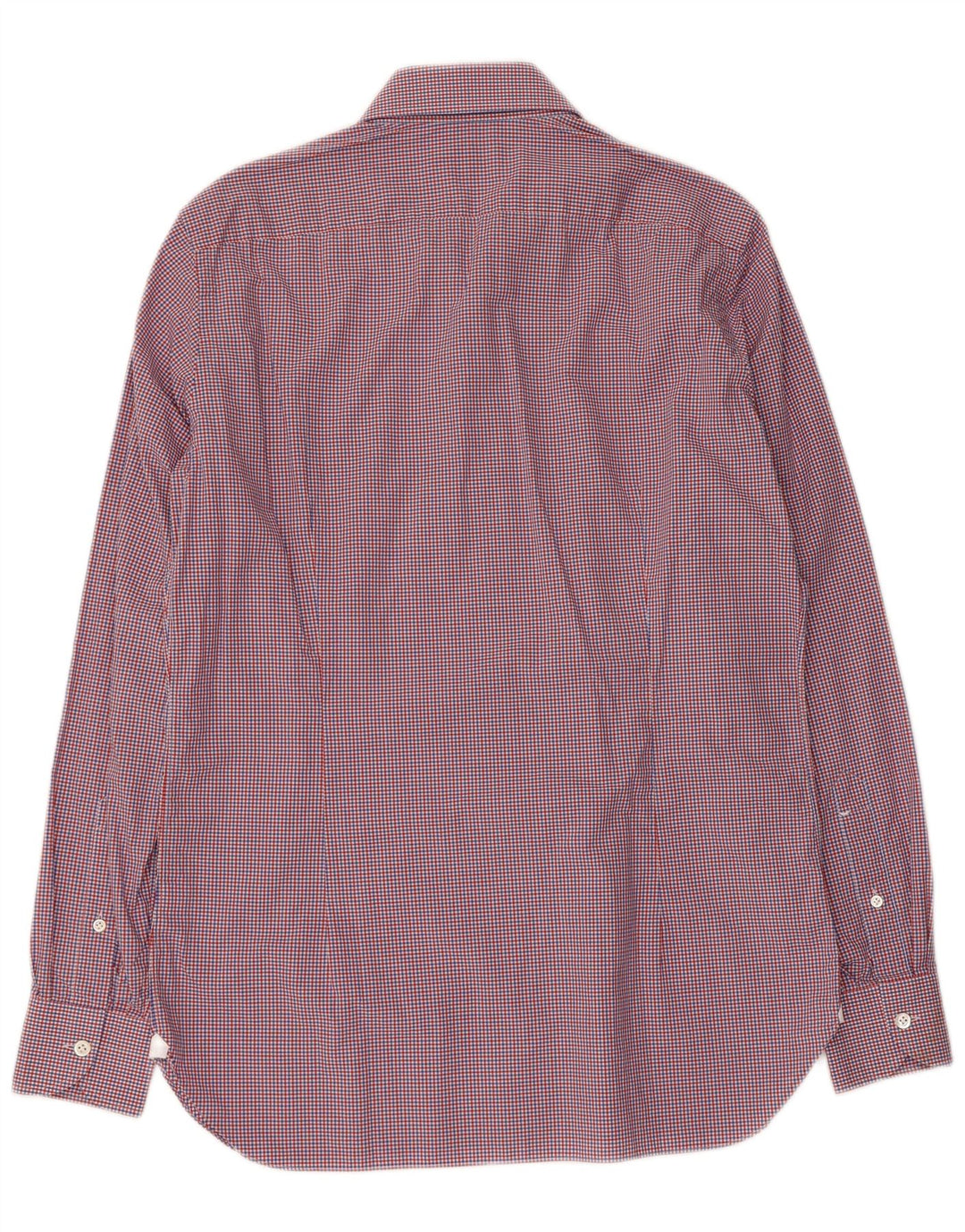 Мужская рубашка BORRELI, размер 39 15 1/2, средний размер, разноцветная клетка, хлопок