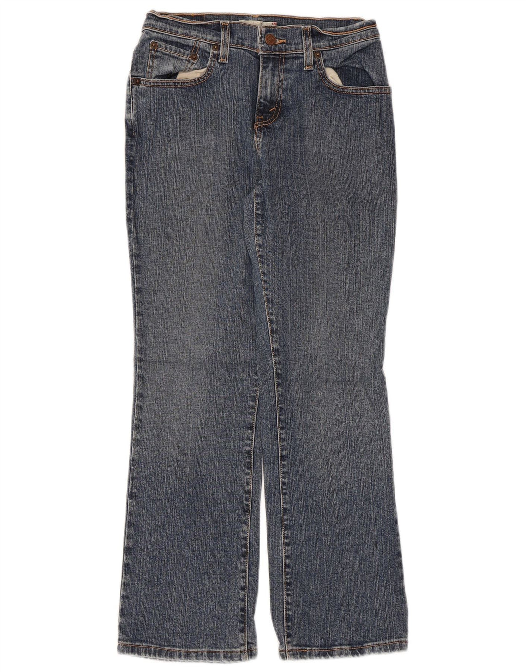 Женские джинсы Levi's 550 Bootcut США 6, средние W26 L26, синие, хлопок