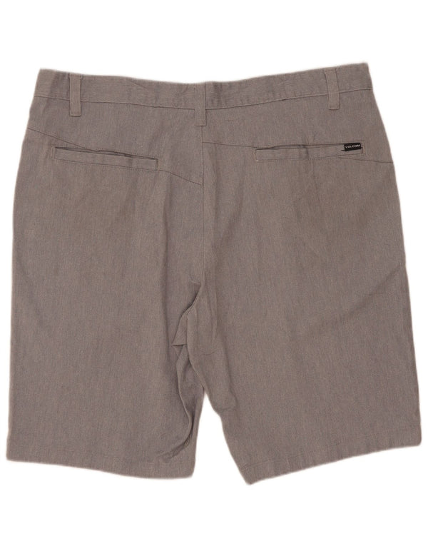 Мужские шорты чинос Volcom W38 XL, серые, хлопок