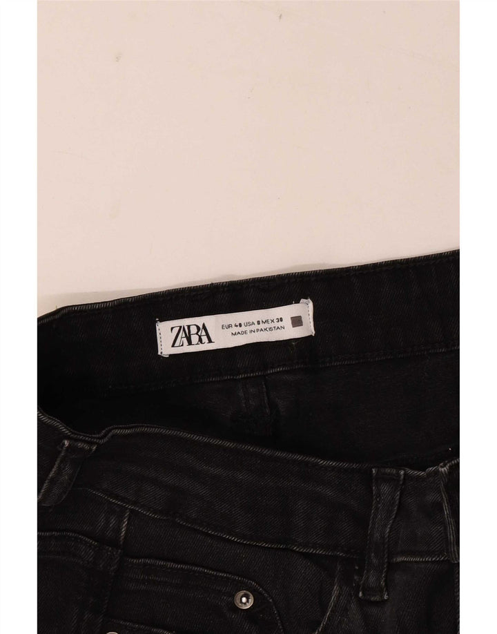 Женские зауженные джинсы Zara EU 40 Medium W30 L26, черные