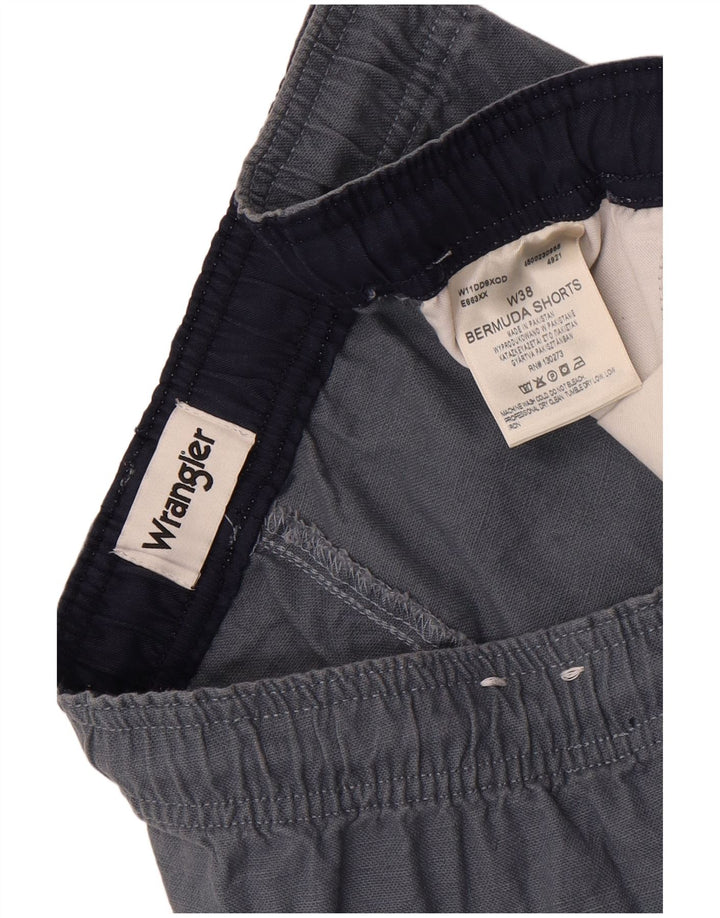 Мужские шорты-бермуды Wrangler W38 XL, серые, хлопок