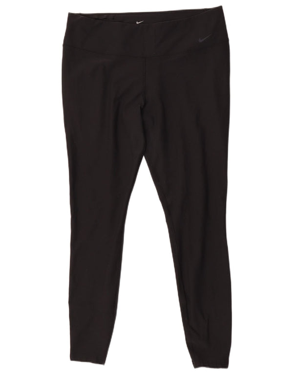 Женские леггинсы Nike Dri Fit UK 18 XL, черный полиэстер