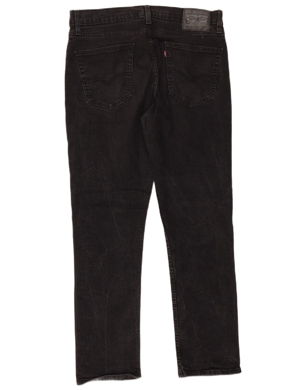 Мужские джинсы Levi's 511 Slim W36 L32, черный хлопок