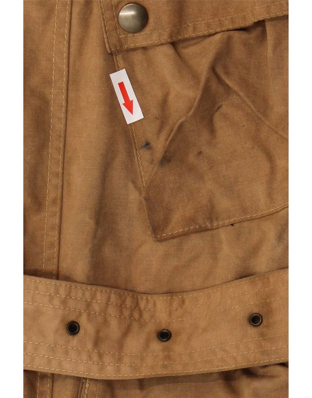 Мужская куртка Belstaff из вощеного хлопка UK 40, большая коричневая