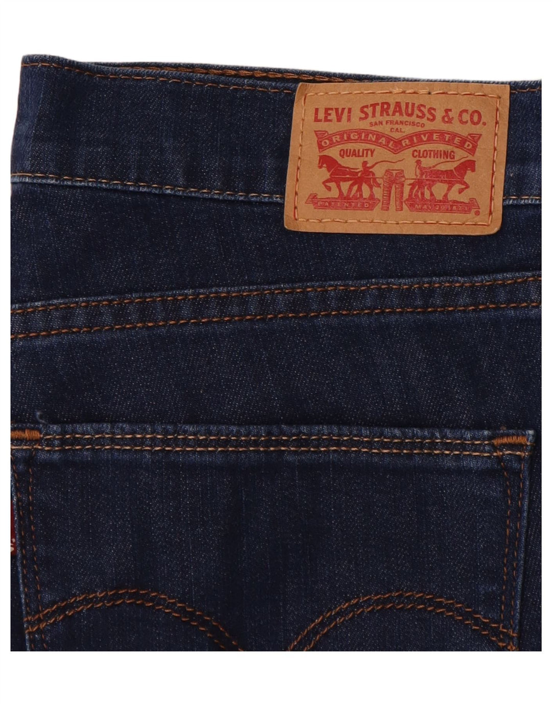 Женские узкие джинсы LEVI'S W31 L31 синие
