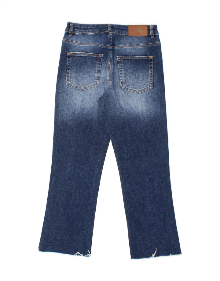 BENETTON Womens Straight Jeans W29 L26 Blue Cotton Vintage Benetton and Second-Hand Benetton from Messina Hembry 