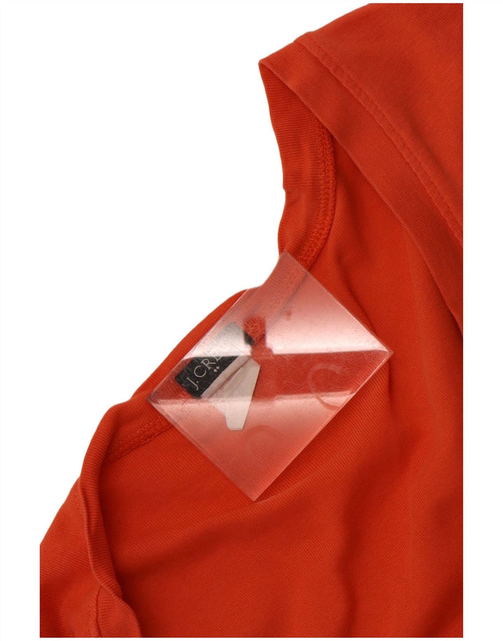 Женская футболка J. CREW Top UK 8, маленькая оранжевая