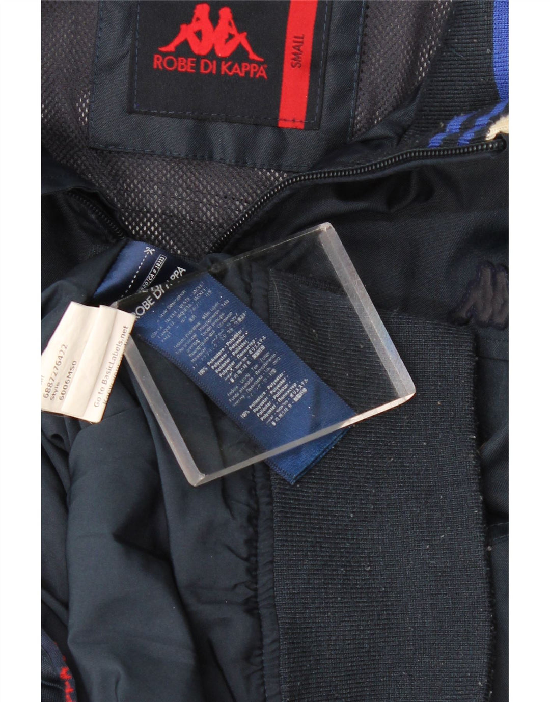 Женский бомбер большого размера KAPPA UK 10, маленький, темно-синий, полиэстер