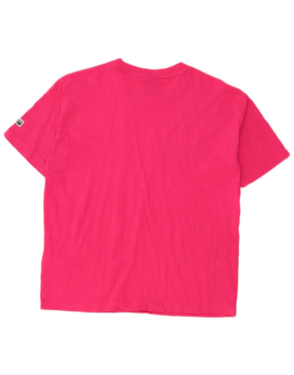 Женская футболка с коротким рукавом Superdry Top UK 8, маленький розовый полиэстер