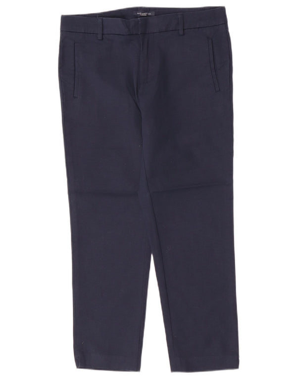 Женские укороченные брюки Tommy Hilfiger US 8 Medium W30 L24 Темно-синие