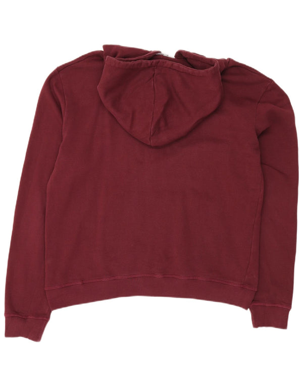 Мужской джемпер с капюшоном Ben Sherman XL, бордовый хлопок