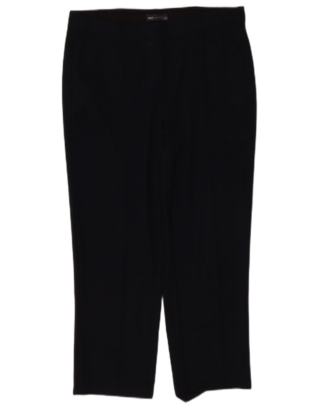 Женские укороченные брюки Marks & Spencer UK 14, большие W34 L26, темно-синие