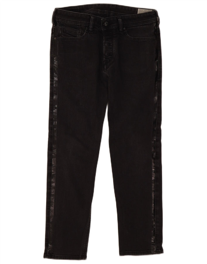 Женские прямые джинсы Diesel W29 L26, серый хлопок