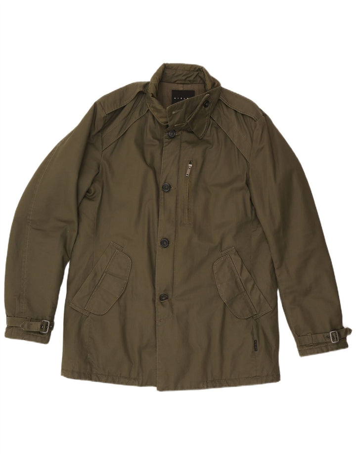 Мужская куртка Sisley в стиле милитари UK 42 XL, цвет хаки, полиэстер