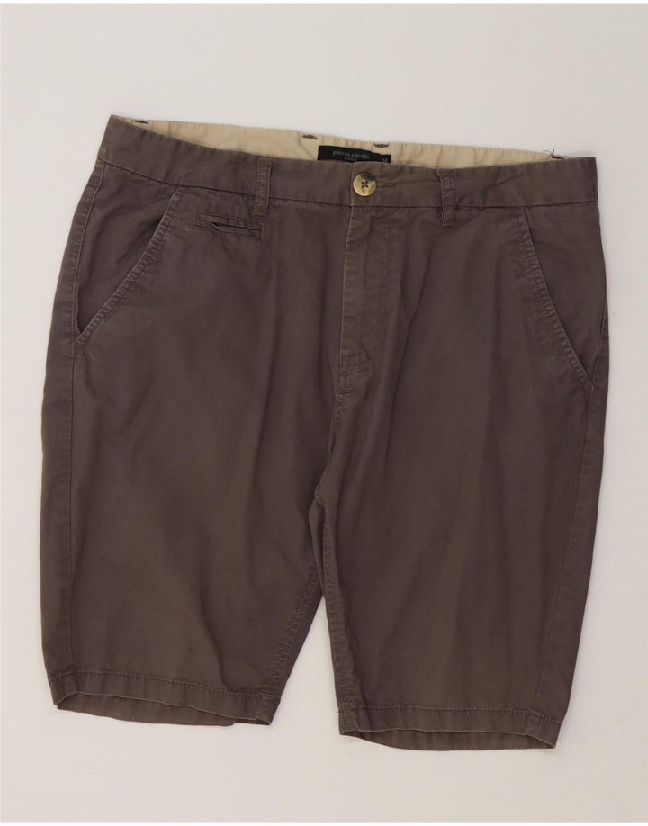Мужские шорты чинос Pierre Cardin Medium W36 Серые хлопковые