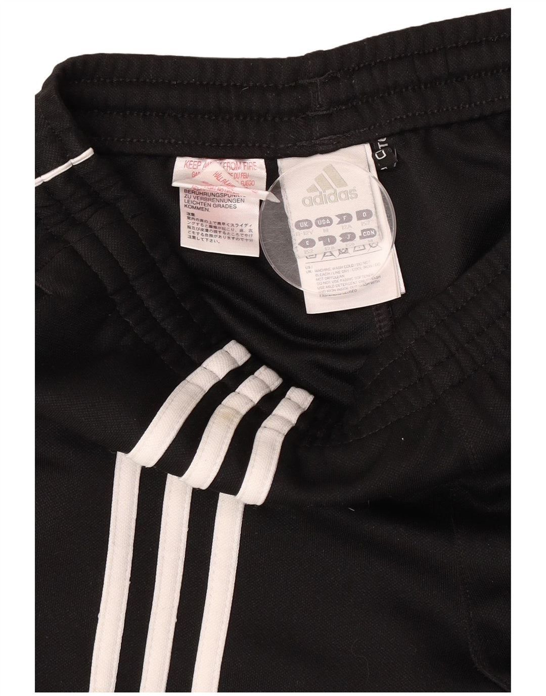 Спортивные брюки Adidas Climalite для мальчиков 11-12 лет, черный полиэстер