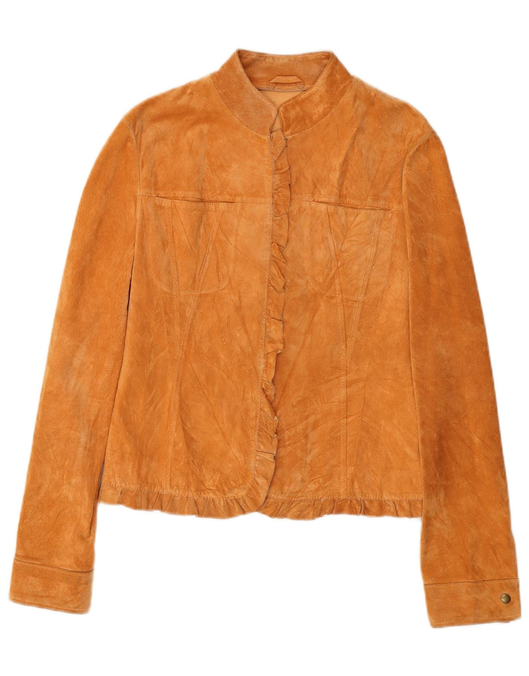 Женская замшевая куртка Stef In Time IT 42 Medium Beige Leather