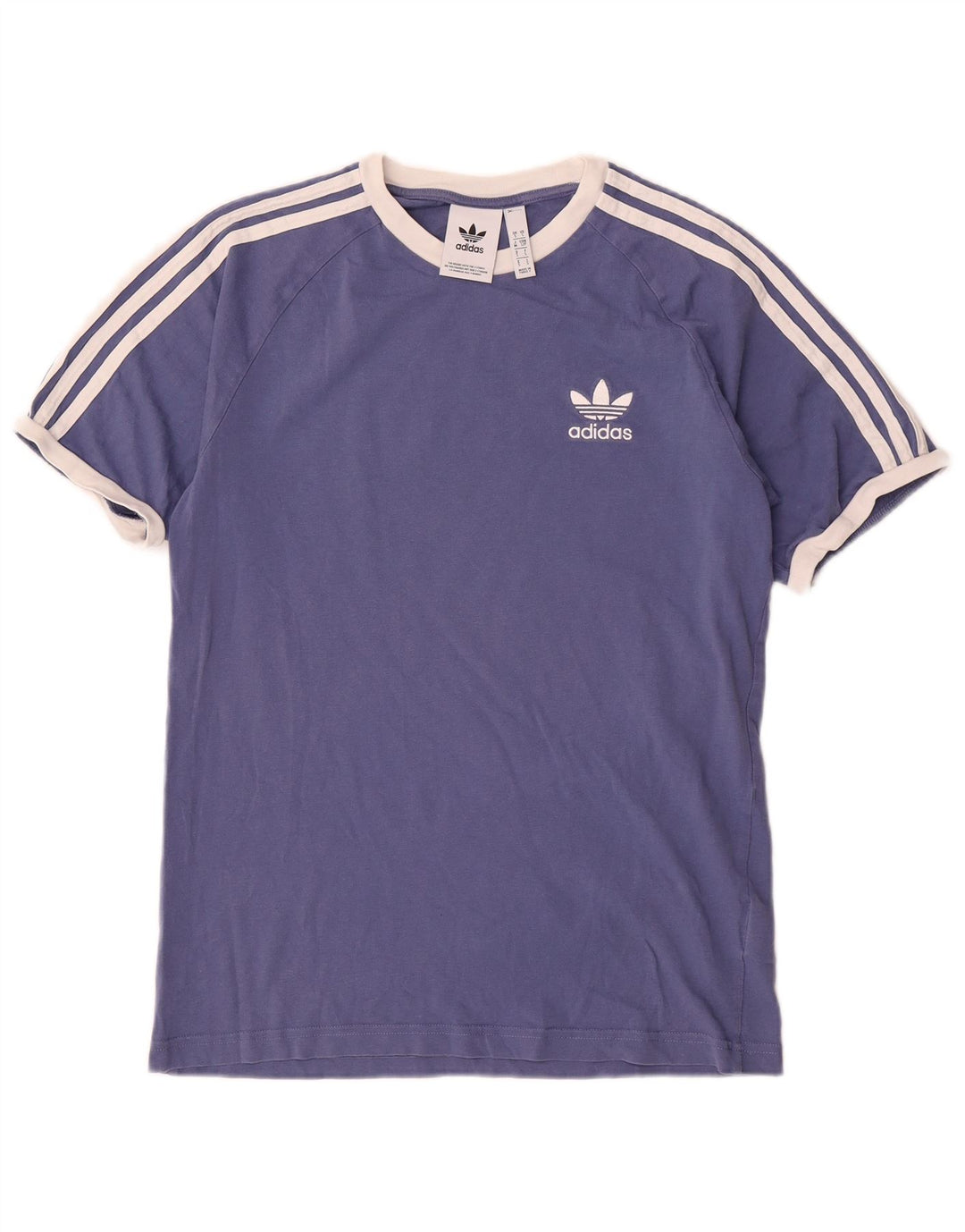 Adidas Мужская футболка Top Small Темно-синий Хлопок