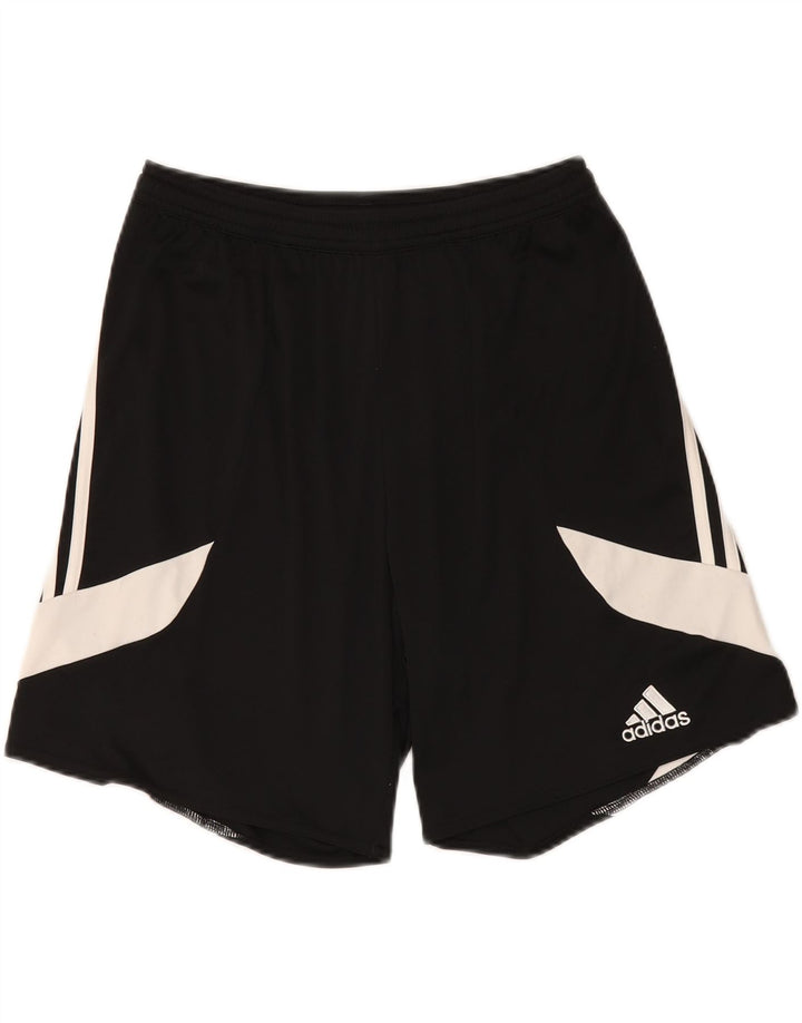 ADIDAS Mens Climalite Sport Shorts Medium  Black Colourblock Polyester Vintage Adidas and Second-Hand Adidas from Messina Hembry 