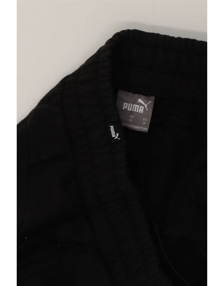 Мужские спортивные брюки Puma Джоггеры среднего размера, черные