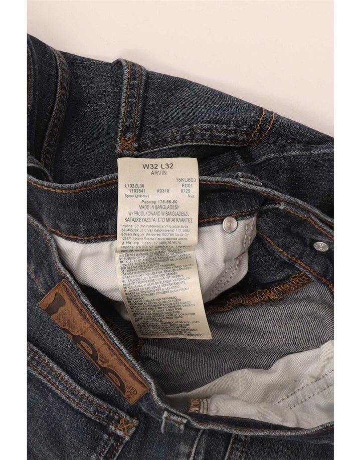 Джинсы Lee Mens Arvin Slim W32 L32 Темно-синие, хлопок