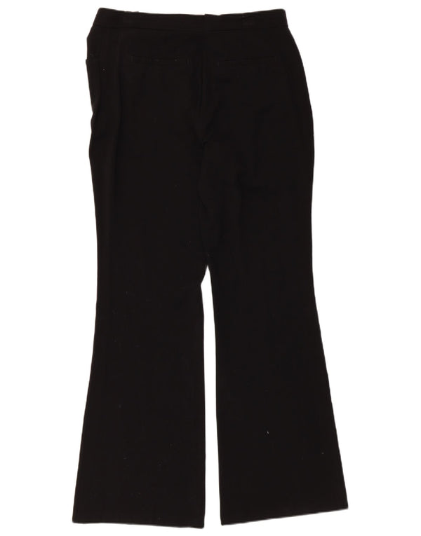 Женские брюки-клеш Marks & Spencer UK 14, большие W30 L30, черные
